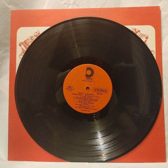 Vintage Dennis Day – White Christmas LP Vinyl 33RPM Record  [SDLPX-27] - Picture 4 of 4